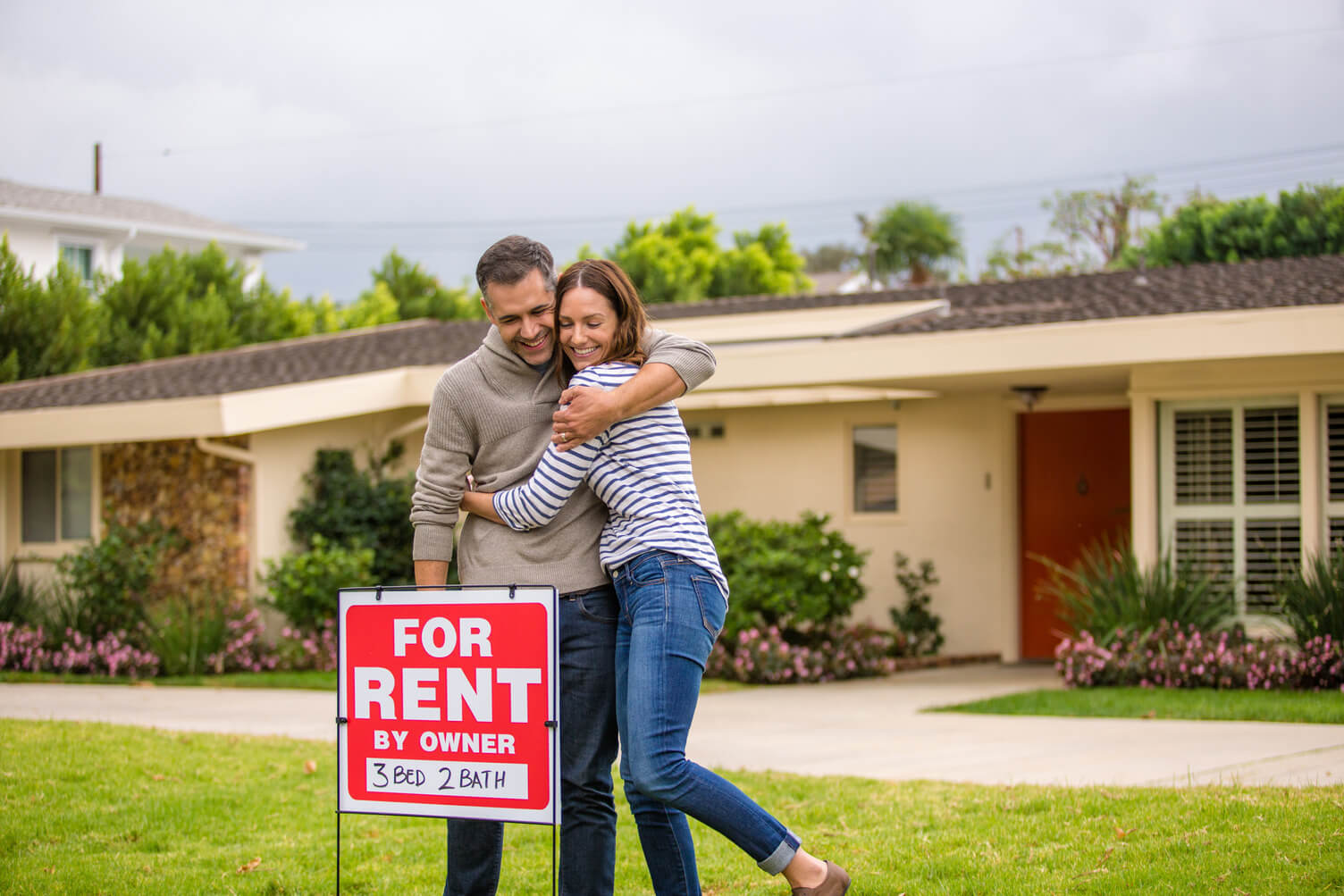 Couple Renting Home