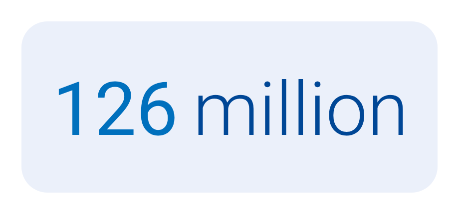 126 million