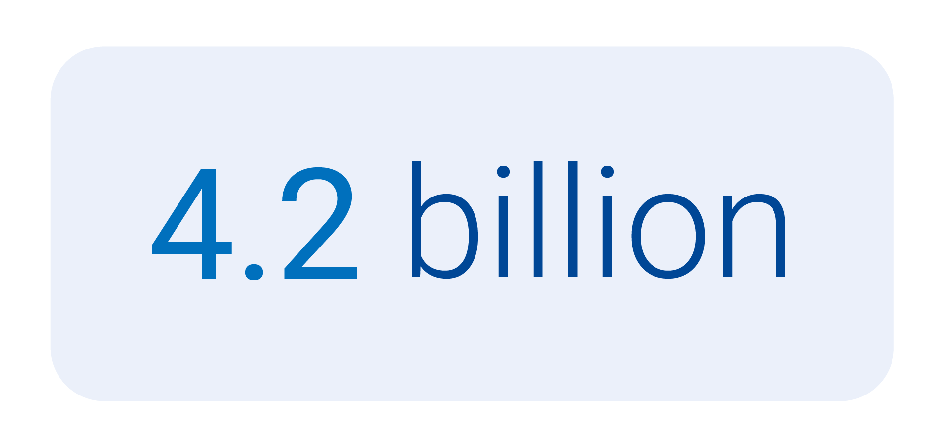 4.2 billion