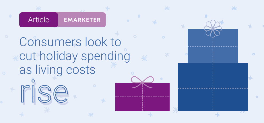 Holiday shopping thumbnail for eMarketer