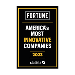 3 of 5 logos - Most Innovative Companies