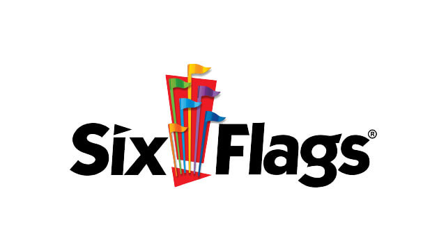 2 of 8 logos - Six Flags Logo