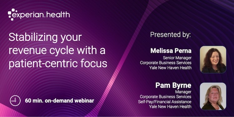 Patient centric RCM webinar banner