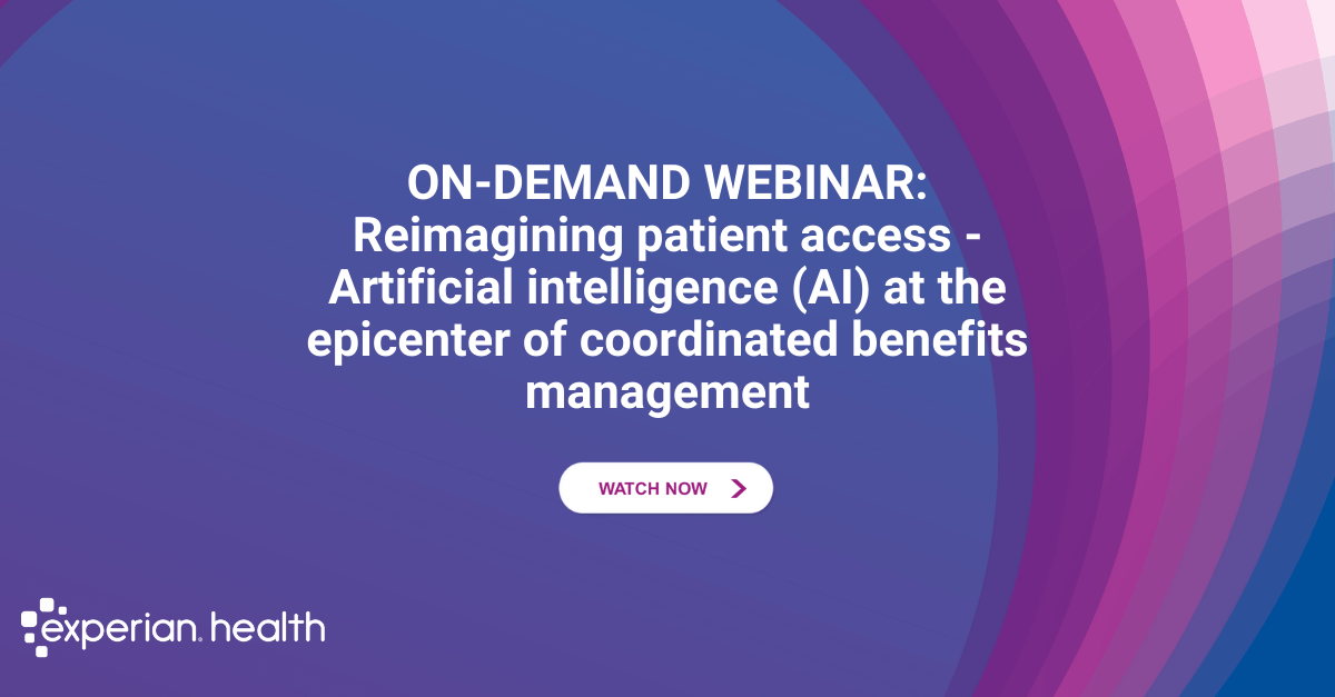 AI in patient access webinar
